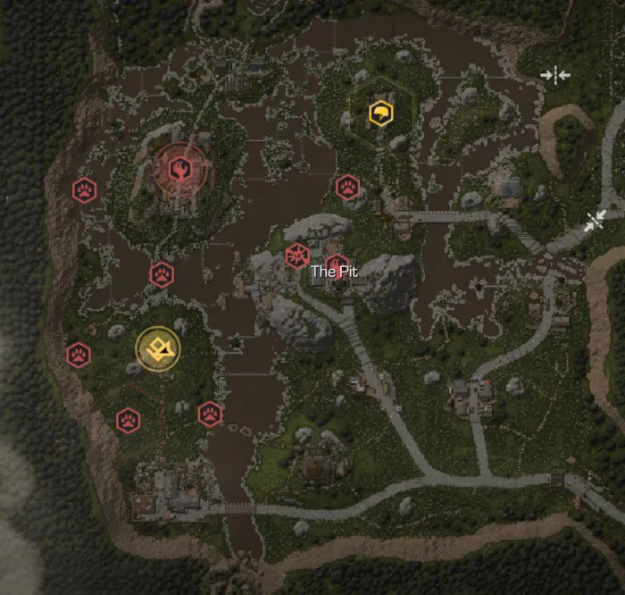 Kaa's Location on Map